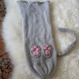 Knitted Cat Sack